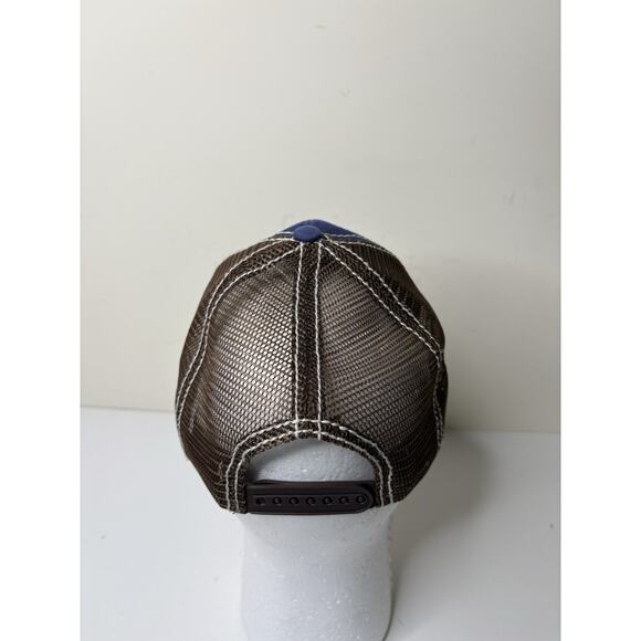 Angry Orchard Hat Cap Snapback Blue Hard Cider Adjustable Distressed - Picture 4 of 8